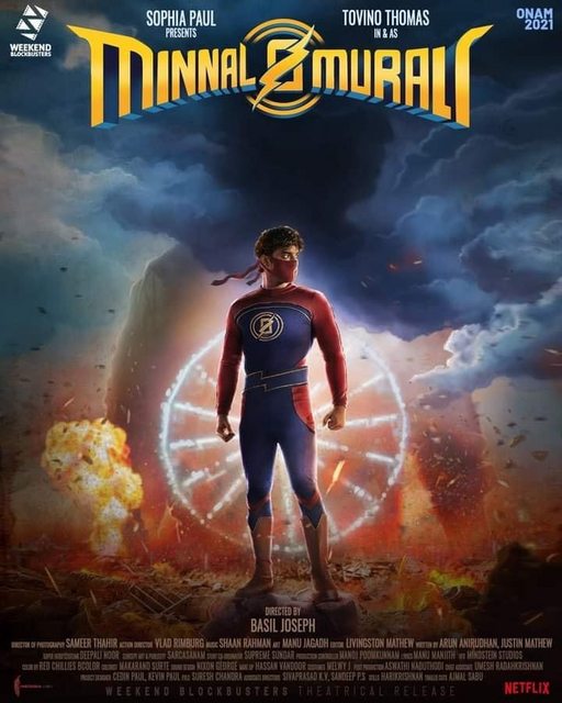 Minnal Murali (2021) 720p WEB-DL AVC DD5 1 Multi Audios MSub-BWT Exclusive
