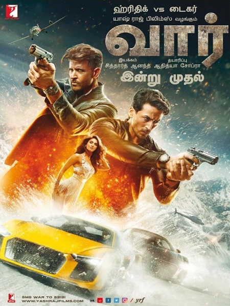 WAR (2019) Tamil - 1080p - PreDVDRip - x264 - MP3-TMV