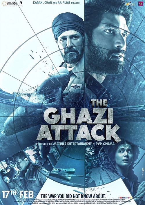 The Ghazi Attack (2017) BluRay 720p x264 DD 5.1 ESub [DDR]