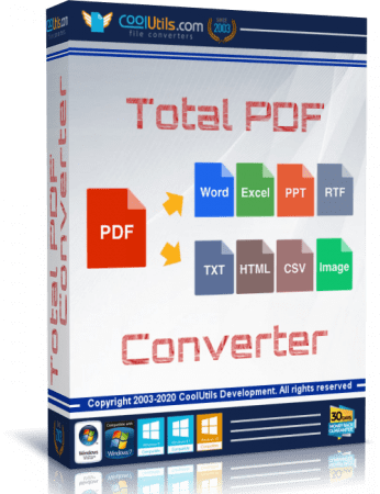 Coolutils Total PDF Converter 6.1.0.60 Multilingual