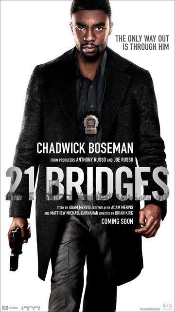 21 Bridges (2019) 1080p BluRay x264 [Multi Audio][Hindi+Tamil+Telugu+English] BWT Exclusive