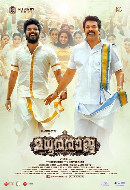 Madhura Raja (2019) Malayalam - 720p - HDRip - x264 - AAC -BWT