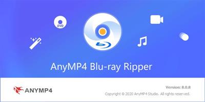 AnyMP4 Blu-ray Ripper 8.0.57 (x64) Multilingual