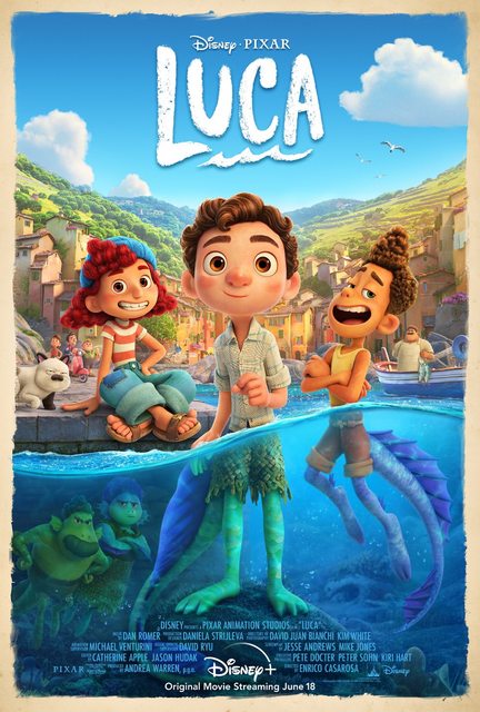 Luca (2021) 1080p WEB-DL H264 DDP5 1 [Multi Audio][Hindi+EnglishTamil+Telugu] DUS Ex