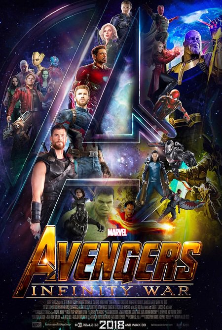 Avengers: Infinity War (2018) 720p HDRip x264 [Multi Line Auds] [Hindi+Tam+Tel+Eng]