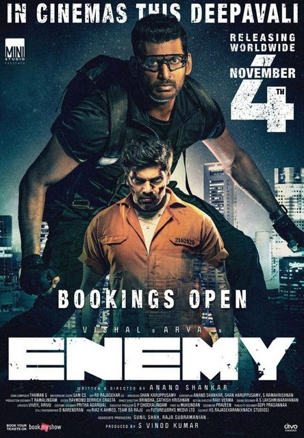 Enemy (2021) Tamil 1080p HDRip x264 AAC HC-ESub-BWT Exclusive Enemy (2021) Tamil 1080p HDRip x264 AAC HC-ESub-BWT Exclusive